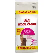 Royal Canin Suha mačja hrana Fussy Exigent - 10+2 kg