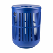 Plava plasticna košara za rublje 60 l Ume – Zone