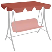 Zamjenski krov za vrtnu ljuljacku terakota 150/130 x 105/70 cm