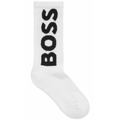 Čarape za tenis BOSS QS Rib Logo CC 1P - white