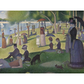 Uganka Georges Seurat: Seuratur: Nedeljsko popoldne na otoku Grande Jatte 1500 kosov