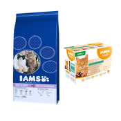 10% popusta! 10 kg / 15 kg IAMS for Vitality - Active Health Adult Multi-Cat Household (15 kg)