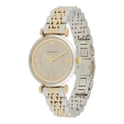 Emporio Armani Analogna ura zlata/srebrna/transparentna