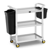 Hotelski servisni voziček - 150 kg - 2 kontejnerja