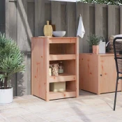 vidaXL Zunanja kuhinjska omara 55x55x92 cm Trdo les douglas