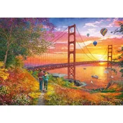 Schmidt Puzzle Sprehod do mostu Golden Gate 2000 kosov