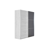 Matis Americki plakar, 179x64x221.5cm, Hrast-antracit