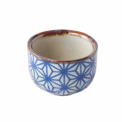 Sake čaša STARBURST 30 ml, modra, keramika, MIJ