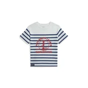 Otroška bombažna kratka majica Polo Ralph Lauren