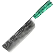 Kuhinjski nož BL - 39277 - Nakiri / Zelen KP39277