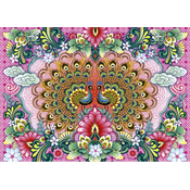 Educa - Puzzle Bengalski paunovi - 1 500 dijelova
