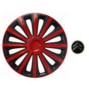 Ratkapne za Citroen Trend Red & Black, 15