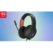 Turtle Beach Airlite Fit žične igralne slušalke v črni barvi za Nintendo Switch 2
