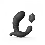 shumee Napihljivi masažer prostate Dorcel Ultimate Expand črne barve