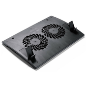 DEEPCOOL DeepCool WINDPALFS Hladnjak za laptop 15,6/17 2xUSB 2x140mm.Fan 700~1200rpm 115CFM 21DB. (postolje)