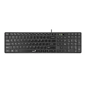 GENIUS SlimStar 126 USB YU crna tastatura