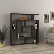 HANAH HOME Polica za knjige Labirent Anthracite