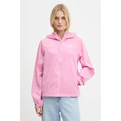 Tommy Jeans Vetrovka DW0DW21188 Roza Regular Fit
