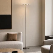 Lucande LED-stoječa svetilka Raymond, titanova barva, CCT, z možnostjo - Dnevna soba/jedilnica - Sodobni - v barvi titana, bela - Kovina