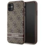 Etui za telefon Guess iPhone 11 / Xr rjava barva
