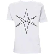 Bring Me The Horizon Barbed Wire (Back Print) White L Majica