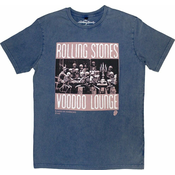 The Rolling Stones Majica Voodoo Skulls Stone Wash Unisex Denim Blue M