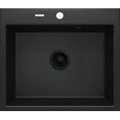 Deante ZQN G103 Granitna sudopera Andante 60/MGRA, Crna