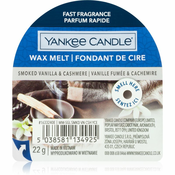 Yankee Candle Smoked Vanilla & Cashmere vosak za aroma lampu 22 g