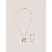 Monsoon Set nakita Pretty Flower Heart, Šareni
