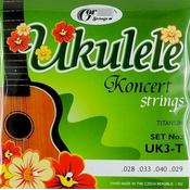 Gorstrings UK3-T Ukulele Koncert Titanium Strings