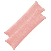 vidaXL Prevleka za blazino 2 kos HOUTEN Roza 40 x 145 cm