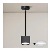 Brilagi - LED RGB prigušiva luster na sajli STRIPY 1xGX53/14W/230V Wi-Fi Tuya crna
