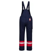 Portwest Radne pantalone na tregere bizflame fr57 teget crvena, vel.s ( 62061 )