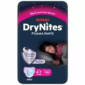 Huggies hlace pelene Dry Nites Medium 4-7 let (17-30 kg) za djevojcice 10 komada