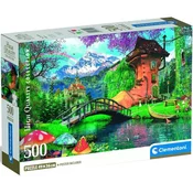 Pravljična pokrajina HQC 500-delna sestavljanka - Clementoni