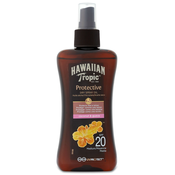 Hawaiian Tropic Glowing Protection Dry Oil Spray hidratantni gel za suncanje SPF 20 200 ml
