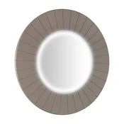 SAPHO Okroglo LED Ogledalo LUMIRO STRIP s Premerom 75cm v Agila Okvirju