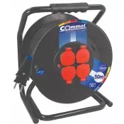 COMMEL Kabl sa motalicom PVC bubanj 320mm monofazna 50m H05RR-F 3G2,5 C0932