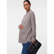 Vero Moda Maternity Pulover VMMPLAZA pegasto siva