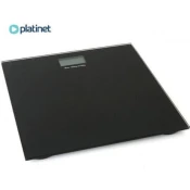 Platinet Omega OBSW osebna tehtnica, LCD, do 180 kg, črna