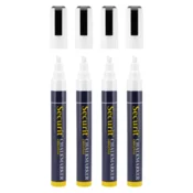 Securit MARKERJI s tekočo kredo MEDIUM BELE barve SMA510V4WT