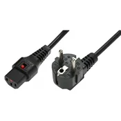 Napajalni kabel IEC LOCK IEC-EL234S