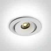 UGRADBENA SVJETILJKA LED/7W/3000K/530lm/36°/700mA IP54 BIJELA