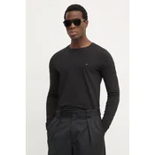 Tommy Hilfiger  STRETCH SLIM FIT LONG SLEEVE TEE  Modra