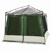 Vidaxl Notranji šotor s streho Zelena 291 x 291 x 240 cm tafeta