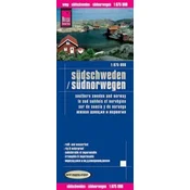 World Mapping Project Landkarte Südschweden, Südnorwegen