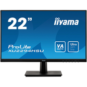 Monitor 21.5 Iiyama XU2294HSU-B1 VA 1920x1080/75Hz/4ms/HDMI/DP/USB/VGA/zvucnici