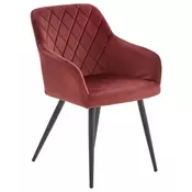 STOLICA SA RUKONASLONOM crna, boja crnog vina