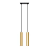 Sollux SL.1241 - Luster na sajli LAGOS 2xGU10/10W/230V zlatni