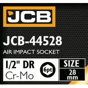 JCB Udarna nadgradnja 1/2 28 mm 6-uglicasti Cr-Mo NADSTAVAK